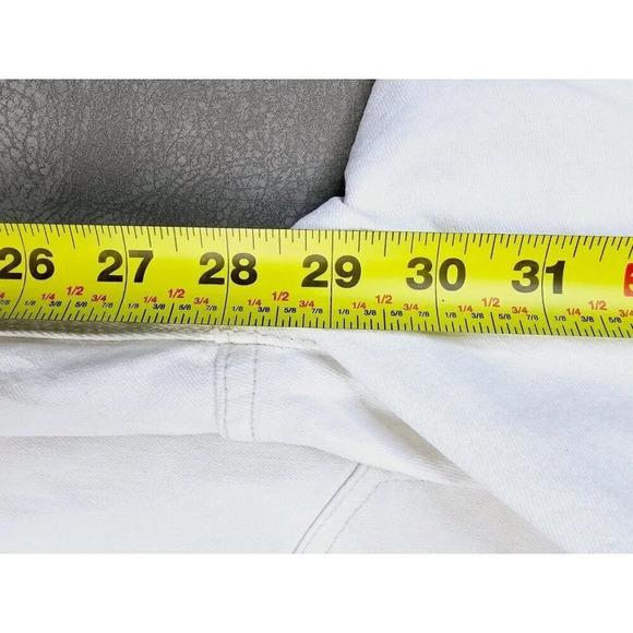 Cotton On Size 0 Women's White Stretch Mom Denim Jeans 28 Inch Inseam - Picture 6 of 12